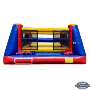 #39 = Boxing Ring + gloves & helmets – Size 17’x17’x8′ – Click for details