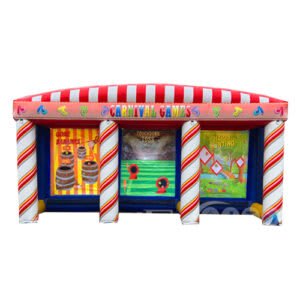 #68 = 3 in 1 Inflatable Carnival Games – 19’L x 5’W x 9′ H