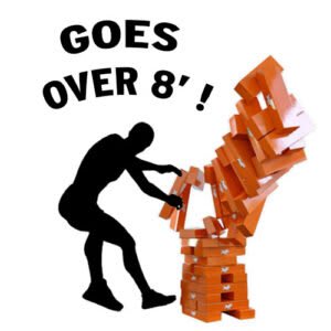 Jenga XXL GIGANTIC “CARDBOARD EDITION” (Ages 12+)