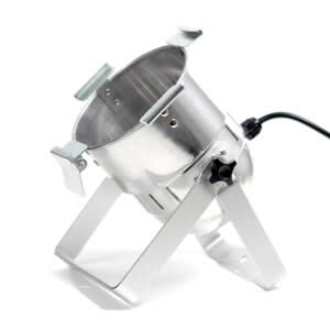 Uplights Par38 in Chrome (Walls – Backdrops – Drapes – Roof)
