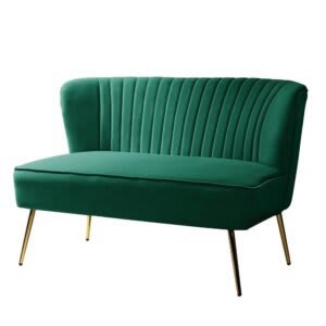 Green – Century Channel Tufting Loveseat