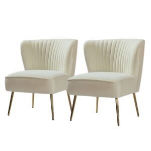 Ivory – Chair Century Channel Tufting