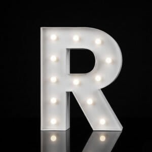 “R” Letter 4′ Tall Marquee – RGB Lights