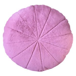 Pink Round Pillow