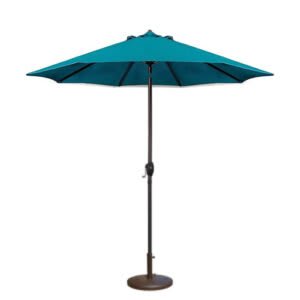 Market Umbrella Cerulean Blue 9′ Tilt (108″W x 102″H)