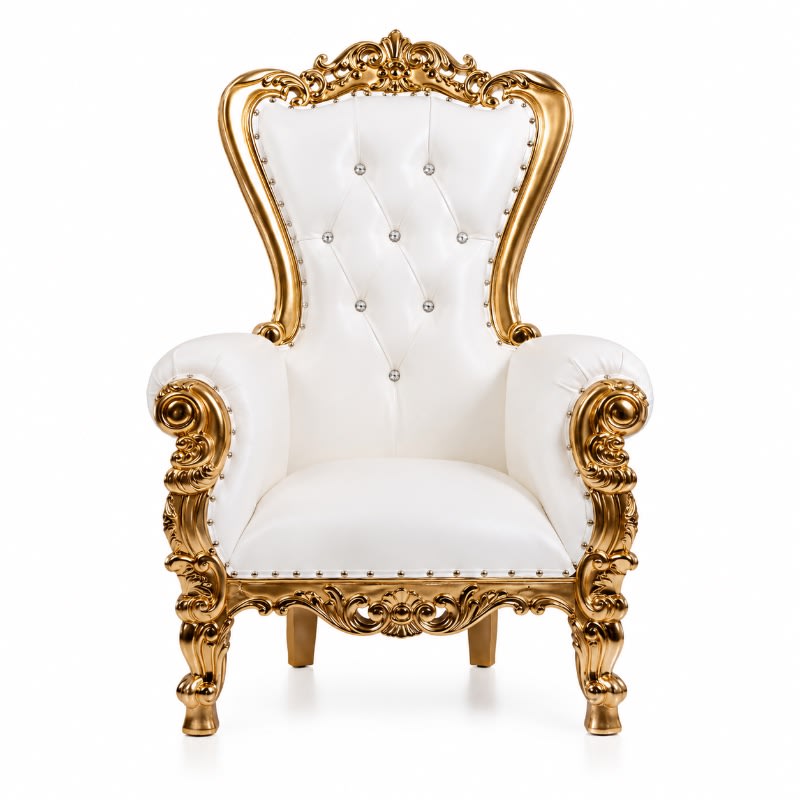 Throne Chair Gold – For KIDS