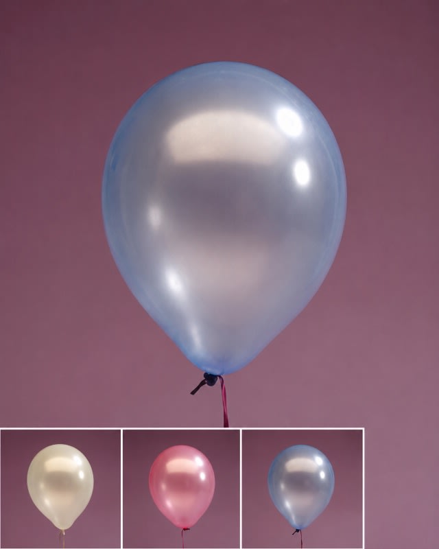 Pearlized Latex 12" Balloons - Helium Only