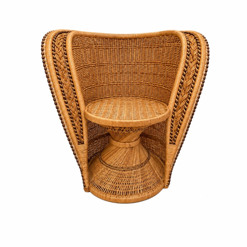 Lower Back Peacock Chair #1 – Special Events, Rental price is for each