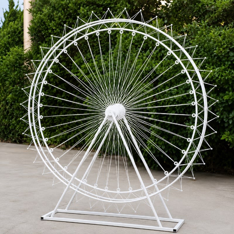 White Ferris Wheel – Prop