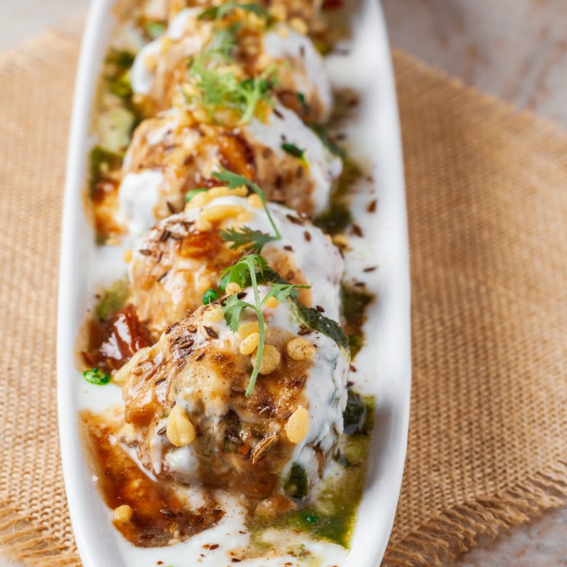 Dahi Bhalla Papdi Chaat