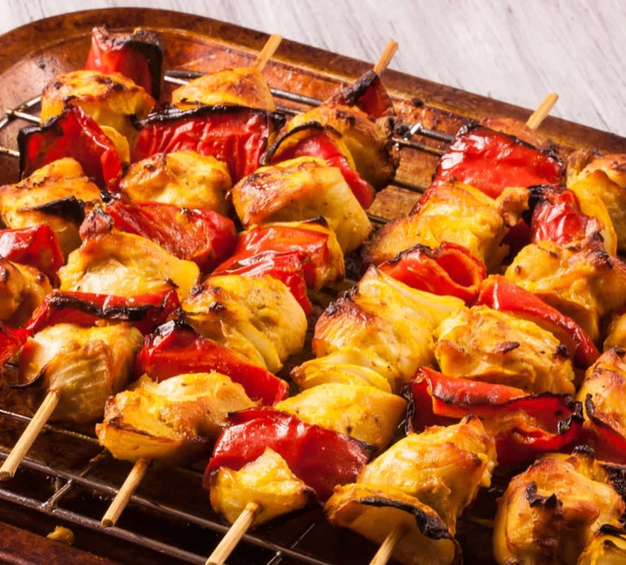 Saffron Chicken Kabab