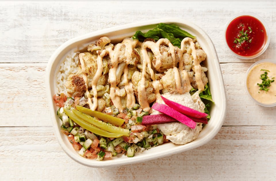 Cauliflower Eggplant Bowl