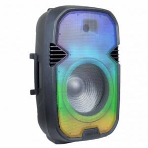 15″ Portable Bluetooth Speaker with LED Action – up to 2000 watts