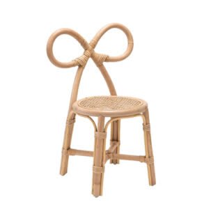 Rattan with Bow Chair (Kids)