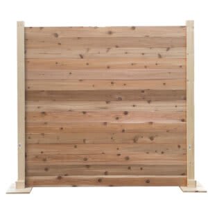 Rustic Wood Wall 8′ x 8′