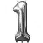 Helium #1 Silver 34″ – each