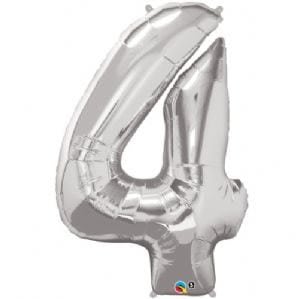 Helium #4 Silver 34″ – each