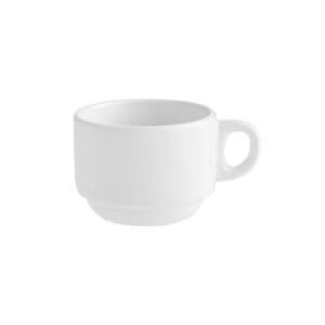 7 oz Coffee Mug – Bright White, Stackable