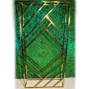 Gold Rectangle Stand – B.