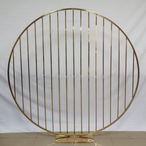 Gold Circle – Striped