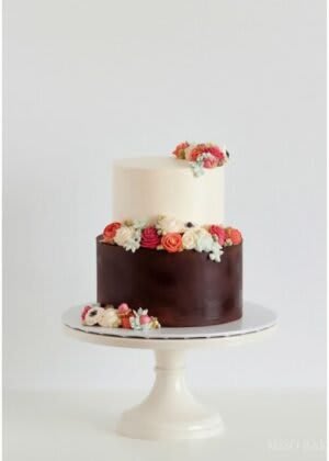 White Cake Stand 12″ x 6″ tall – Picture Perfect Style