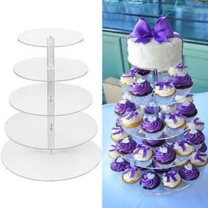 Acrylic Cupcake Stand | 5-Tier
