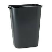 Slim Trash Bin – 23 Gallons (Black)
