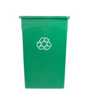 Slim Recycle Bin – 23 Gallons (Green)