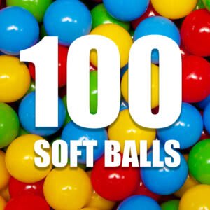 100 Play Balls Non-Toxic – for Rent