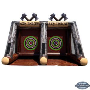 #51= Inflatable Axe Throw Game 22’L x 14.5’W x 15’H