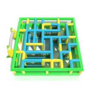 #76 = Corn Maze Fun interactive inflatable ’38’Lx38’Wx9’H – 3D Corn 12’H