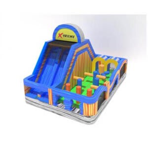 #73 = X-treme Obstacles With Slide – 29x19x17ft