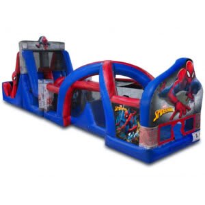 #00 = 50′ Spiderman Obstacles Course