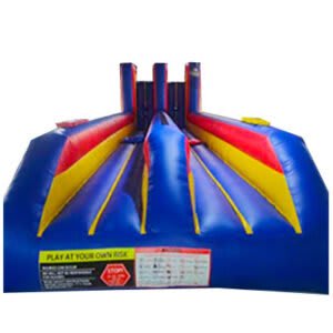#75 = Bungee Run Duo – 38×11.5x11ft