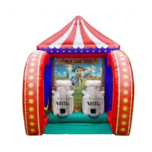 #157 = Milk Can Toss | Carnival Game – 8x8x10ft