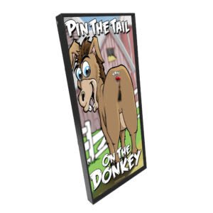 Pin the tail on the donkey (48″ x 24″)