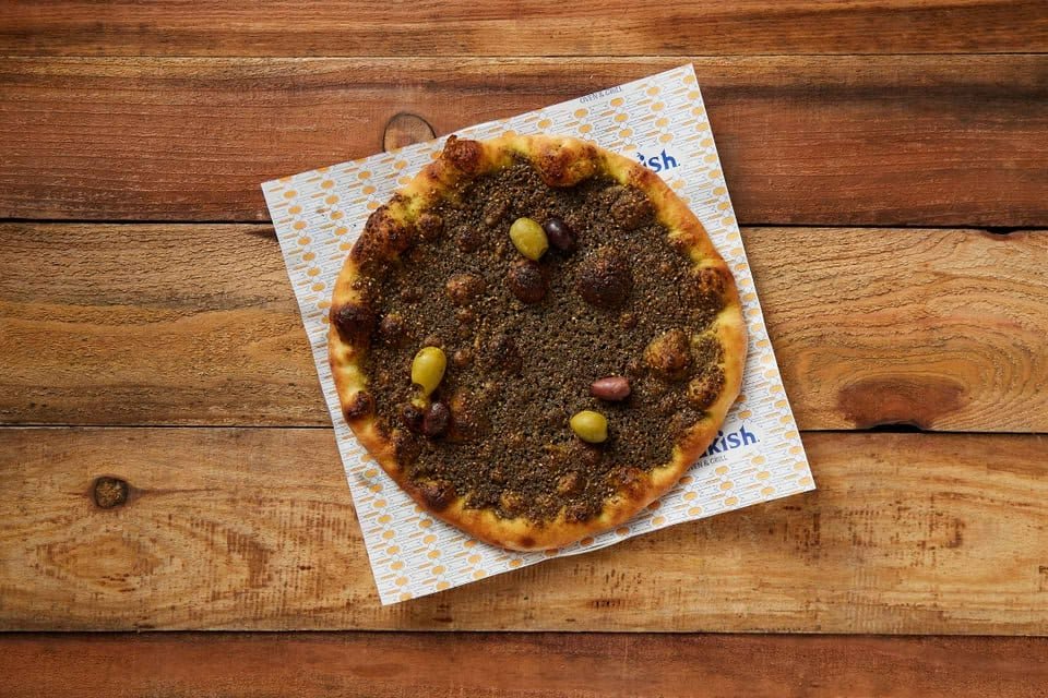 Zaatar & Olives Manakish