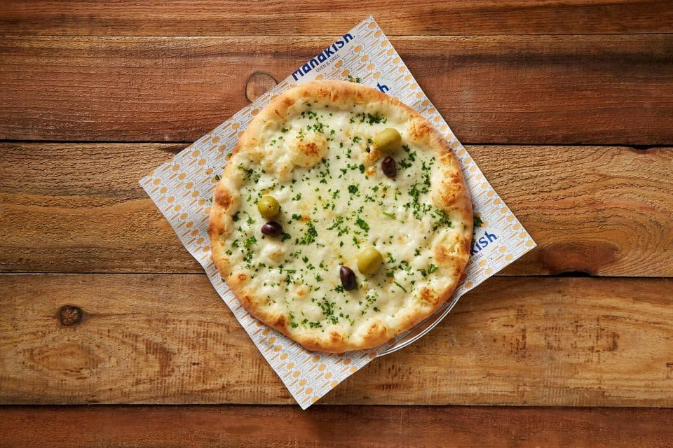 Cheese & Olives Manakish