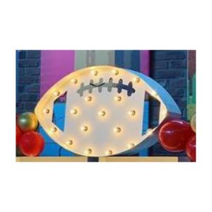 “Football” 2′ Tall Marquee – RGB Lights
