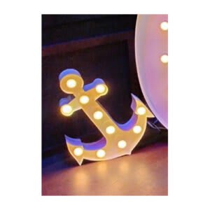 “Anchor” 2′ Tall Marquee – RGB Lights