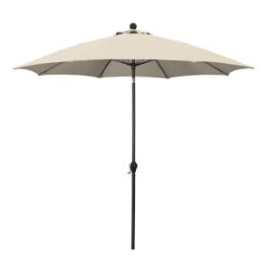 Market Umbrella Antique Beige 9′ Tilt (108″W x 102″H)