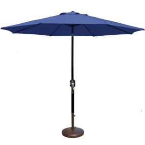 Market Umbrella Blue 9′ Tilt (108″W x 102″H)