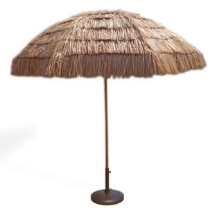 Market Umbrella Tiki Straw 8′