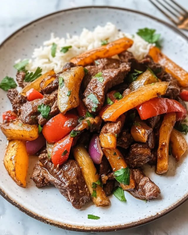 Peruvian Lomo Saltado