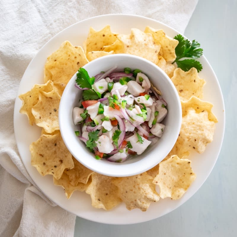 Peruvian Seafood Ceviche