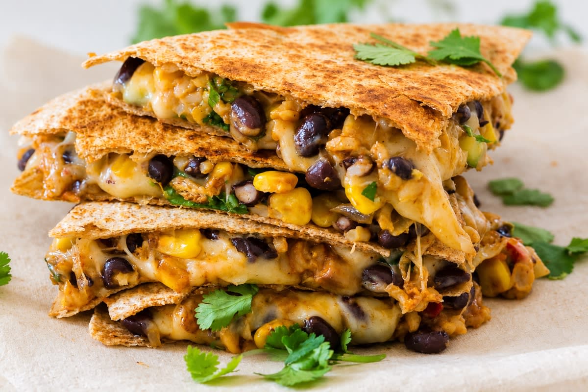 Vegan Mini Quesadillas