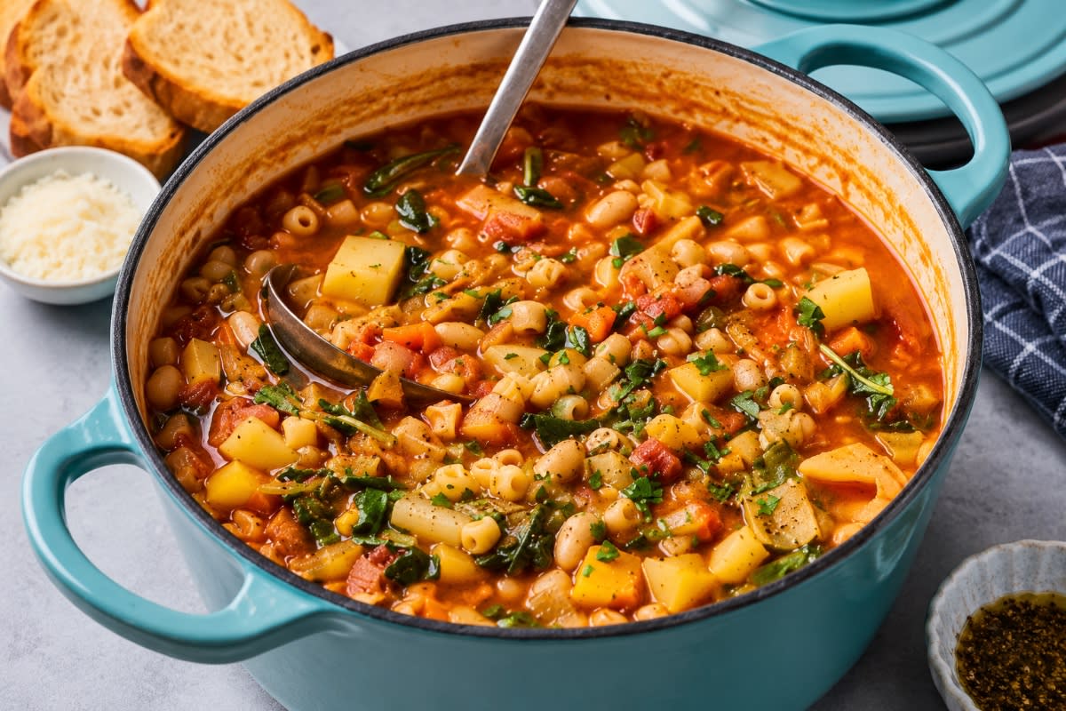 Traditional Minestrone Soup