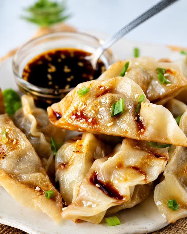 Chicken & Vegetable Pot Stickers