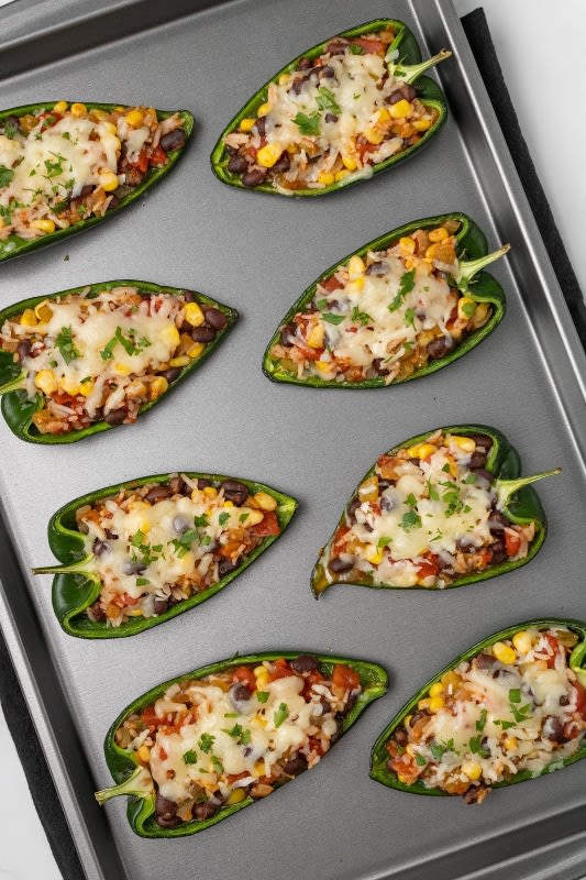 Stuffed Poblano Peppers