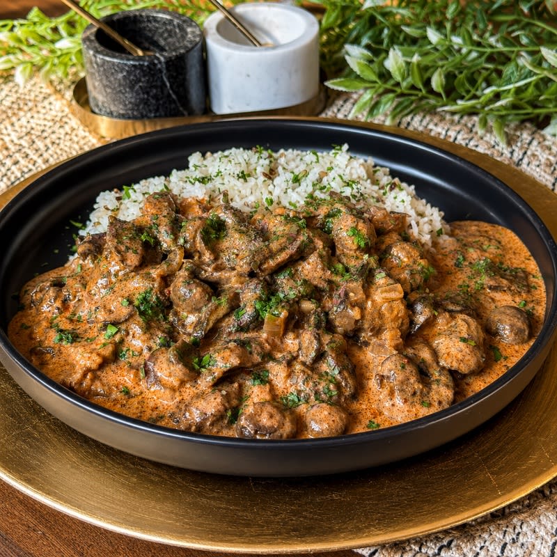 Beef Stroganoff